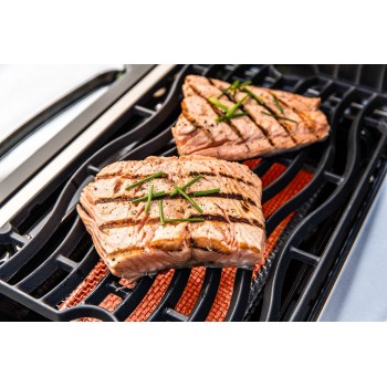 BARBACOA NAPOLEON PRESTIGE 665 CON QUEMADOR LATERAL Y TRASERO INFRARROJOS INOX