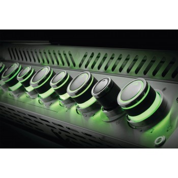 BARBACOA NAPOLEON PRESTIGE PRO 665 CON QUEMADOR LATERAL Y TRASERO INFRARROJOS INOX DE GAS NATURAL