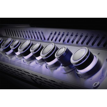 BARBACOA NAPOLEON PRESTIGE PRO 665 CON QUEMADOR LATERAL Y TRASERO INFRARROJOS INOX DE GAS NATURAL