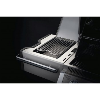 BARBACOA NAPOLEON PRESTIGE PRO 665 CON QUEMADOR LATERAL Y TRASERO INFRARROJOS INOX DE GAS NATURAL