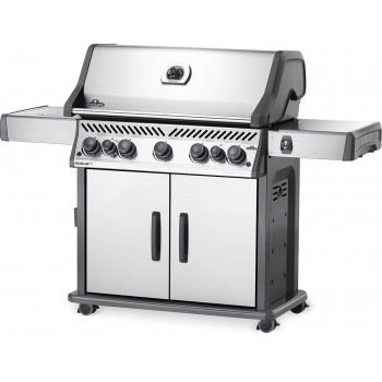 BARBACOA NAPOLEON ROGUE SE 625 CON QUEMADOR LATERAL Y TRASERO INFRARROJOS INOX