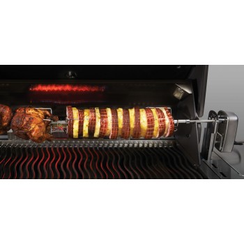 ASADOR GIRATORIO PARA BARBACOA PROFESIONAL DE CARBÓN PRO605 NAPOLEON