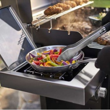 BARBACOA WEBER SPIRIT E-325 GBS BLACK CON QUEMADOR LATERAL