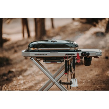 BARBACOA WEBER TRAVELER BLACK