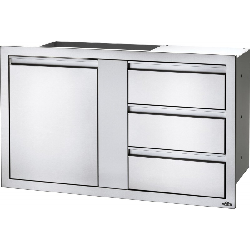 PUERTA GRANDE Y CAJÓN PEQUEÑO TRIPLE EMPOTRADO NAPOLEON (115x71cm) PUERTA GRANDE Y CAJÓN PEQUEÑO TRIPLE EMPOTRADO NAPOLEON (115x71cm)