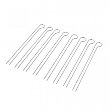 SET DE 8 BROCHETAS DOBLES LARGAS WEBER