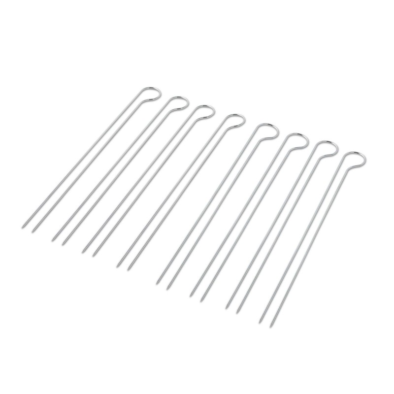SET DE 8 BROCHETAS DOBLES LARGAS WEBER SET DE 8 BROCHETAS DOBLES LARGAS WEBER