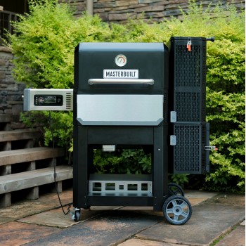 BARBACOA DE CARBÓN / AHUMADOR + PLANCHA GRAVITY SERIES 800 MASTERBUILT (MCG800G)
