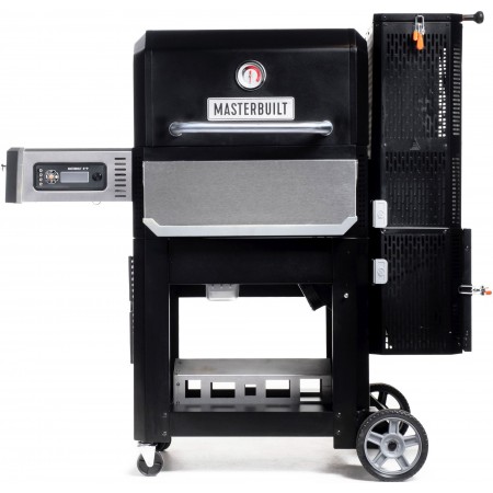 BARBACOA DE CARBÓN / AHUMADOR + PLANCHA GRAVITY SERIES 800 MASTERBUILT (MCG800G)