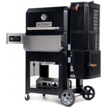 BARBACOA DE CARBÓN / AHUMADOR + PLANCHA GRAVITY SERIES 800 MASTERBUILT (MCG800G)