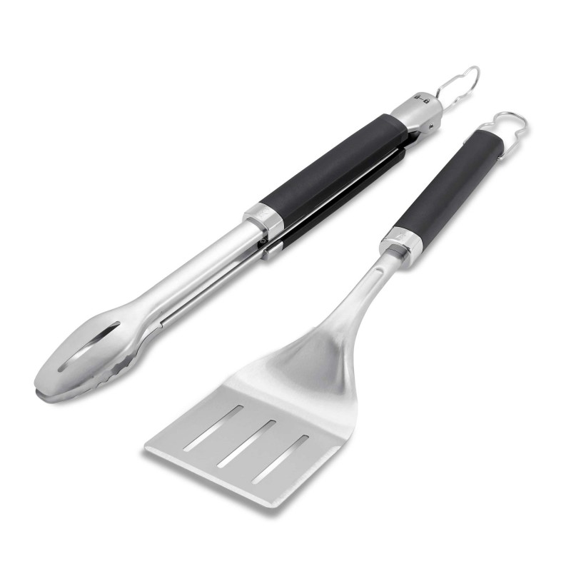 SET DE 2 UTENSILIOS DE INOXIDABLE WEBER SET DE 2 UTENSILIOS DE INOXIDABLE WEBER
