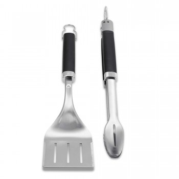 SET DE 2 UTENSILIOS DE INOXIDABLE WEBER