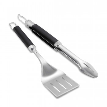SET DE 2 UTENSILIOS DE INOXIDABLE WEBER