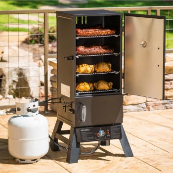AHUMADOR DUAL:  GAS/CARBÓN MASTERBUILT (MDS 230S)
