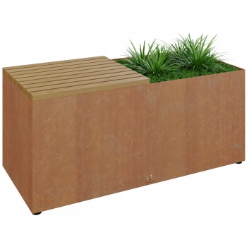 BANCO DE JARDÍN DE HIERBAS OFYR HG-B