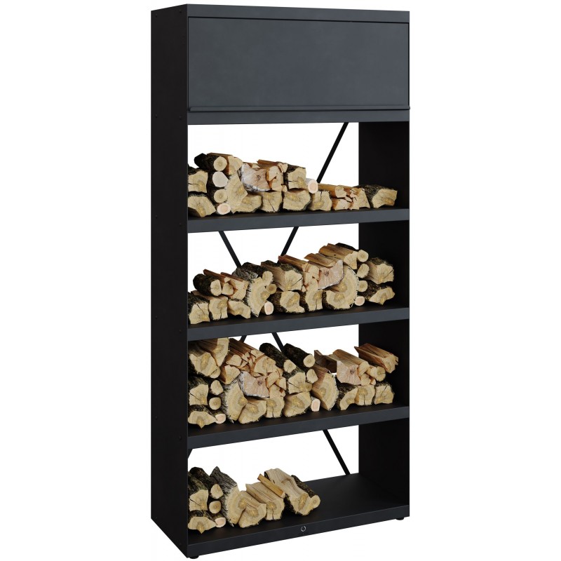 WOOD STORAGE OFYR BLACK WSB-100 WOOD STORAGE OFYR BLACK WSB-100