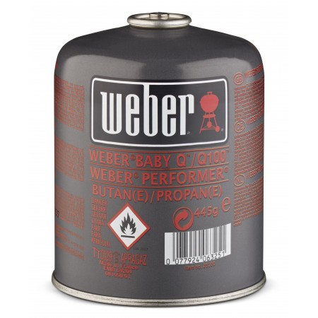 BOTELLA DE GAS WEBER PEQUEÑA 445GR