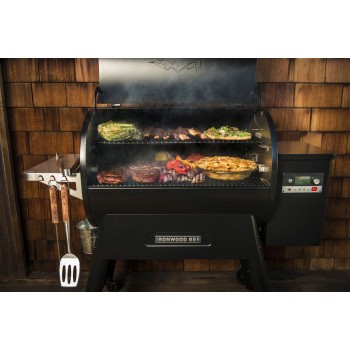 BARBACOA DE PELLETS TRAEGER IRONWOOD 885