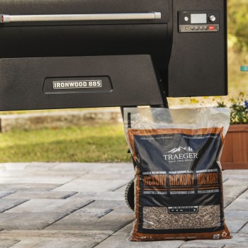 PELLETS DE MADERA - HICKORY 9 KG TRAEGER