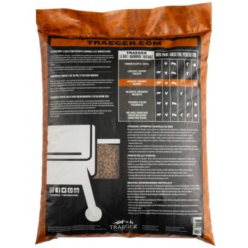 PELLETS DE MADERA - HICKORY 9 KG TRAEGER