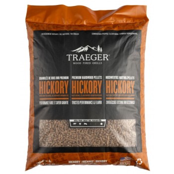 PELLETS DE MADERA - HICKORY 9 KG TRAEGER