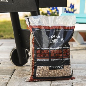 PELLETS DE MADERA -  MEZCLA SIGNATURE BLEND 9 KG TRAEGER