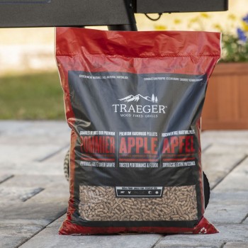 WOOD PELLETS - APPLE 9 KG TRAEGER 