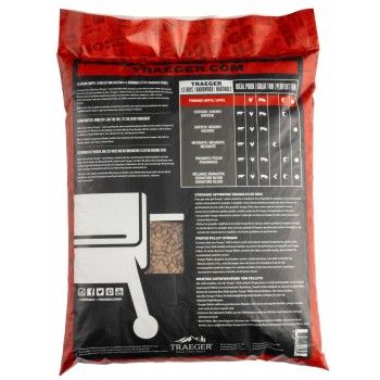 PELLETS DE MADERA - MANZANO 9 KG TRAEGER