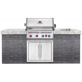BARBACOA NAPOLEON SERIE 700 CON QUEMADOR TRASERO INFRARROJO INOX EMPOTRADA - 80 cm