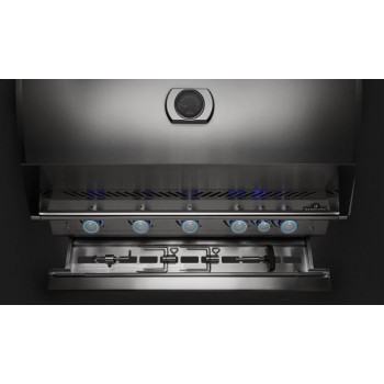 BARBACOA NAPOLEON SERIE 700 CON QUEMADOR TRASERO INFRARROJO INOX EMPOTRADA - 96 cm