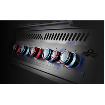 BARBACOA NAPOLEON SERIE 700 CON QUEMADOR TRASERO INFRARROJO INOX EMPOTRADA - 96 cm