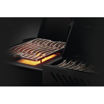 BARBECUE NAPOLEON PHANTOM PRESTIGE 500 WITH INFRARED SIDE AND REAR BURNERS MATTE BLACK