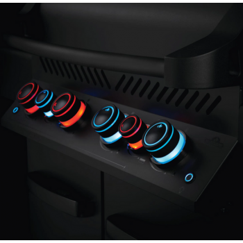 BARBECUE NAPOLEON PHANTOM PRESTIGE 500 WITH INFRARED SIDE AND REAR BURNERS MATTE BLACK