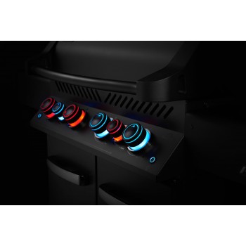 BARBECUE NAPOLEON PHANTOM PRESTIGE 500 WITH INFRARED SIDE AND REAR BURNERS MATTE BLACK