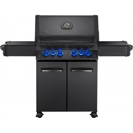 BARBECUE NAPOLEON PHANTOM PRESTIGE 500 WITH INFRARED SIDE AND REAR BURNERS MATTE BLACK
